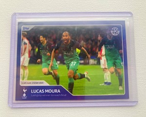 Topps 2018-19 UEFA Champions League Lucas Moura Tottenham Hotspur #040 for sale on Ebay