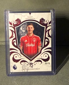 Topps Premier League Royalty 2026 Elliot Anderson Nottingham Forest 09/15 for sale on Ebay