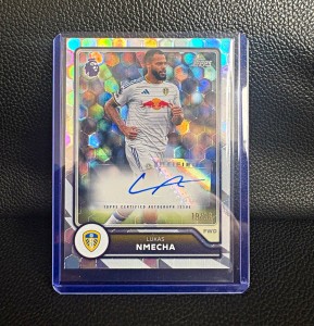 Topps Flagship Premier League 2026/27 Lukas Nmecha BA-LN Auto /38 Leeds for sale on Ebay