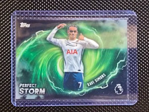Topps Premier League 2026/27 Xavi Simons Tottenham Hotspur Perfect Storm for sale on Ebay