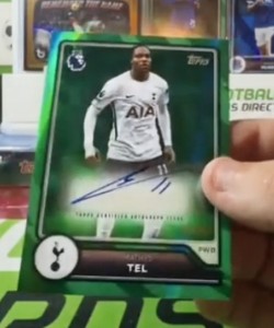 Topps Flagship Premier League 26/27 Mathys Tel Auto /99 Tottenham Hotspurs for sale on Ebay