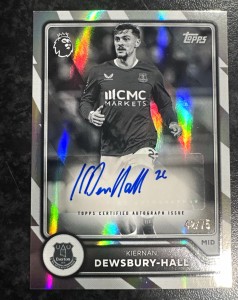 Topps Flagship 26/27 Kiernan Dewsbury-Hall Everton Premier League BA-KD Auto /75 for sale on Ebay