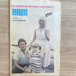 Derby County v Southampton The Ram Official Programme First Division 2 Sept 1978 for sale on Ebay