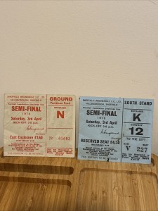 Football Association Challenge Cup Semi Final 1976 Tickets - Derby v Man Utd for sale on Ebay