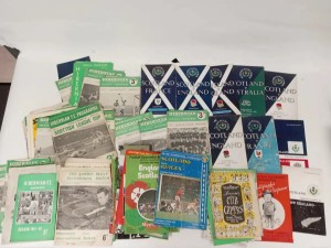 Vintage Scottish Football Rugby Programmes Hibernian Scotland Bundle for sale on Ebay