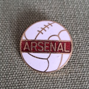 Arsenal FC Football Enamel Badge/Pin Vintage 