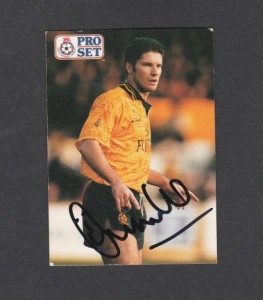 Alan Kimble [Cambridge United] Signed PRO SET Card #370 for sale on Ebay