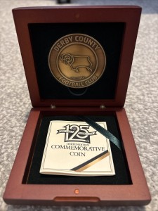 Derby County Football Club 125th Anniversary Limited Edition Commemorative Coin for sale on Ebay