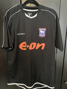 Rare Ipswich Town 2006-2008 Third Football Jersey Punch Mens Medium Black for sale on Ebay