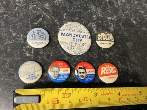 1970s Football pin badges Man City, Liverpool, West Brom, Fulham 7 number for sale on Ebay