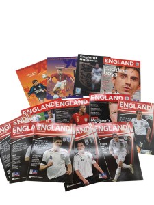 ENGLAND Football Programmes Friendly & Qualifiers Internationals Memorabilia for sale on Ebay