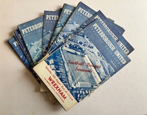 Peterborough United First League Season 22 of 23 Fourth Division match progs for sale on Ebay