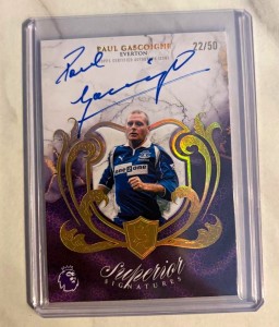 Topps Royalty PL 2026 Paul Gascoigne Everton Superior Signatures SS-PG /50 Auto for sale on Ebay