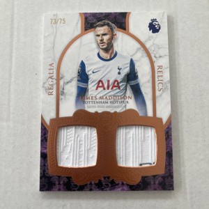 James Maddison - 2026 Topps Royalty Relics /75 Match Worn Tottenham Hotspur for sale on Ebay