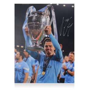Jack Grealish Signed Manchester City Photo: UEFA Champions League Winner for sale on Ebay