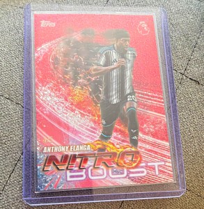 Topps Premier League 2026/27 Anthony Elanga Newcastle Utd N8 NITRO BOOST 4/5 for sale on Ebay