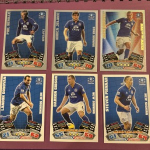Match Attax 11/12 Everton 16 Base Players  Plus Extra 6 Cards  for sale on Ebay
