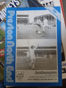 Preston North End v Southampton Fa Cup Season 1978-1979 for sale on Ebay