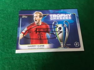 HARRY KANE - BAYERN MUNICH Hand Signed Topps Football Trading Card for sale on Ebay
