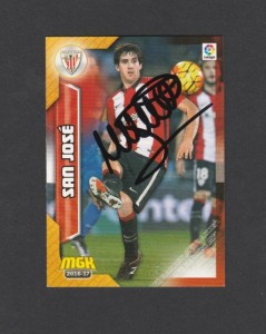 Mikel San Jose [Athletic Bilbao] Signed La Liga Panini Card #38 for sale on Ebay