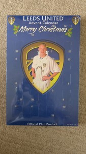 Leeds United Advent Calendar 2003 for sale on Ebay