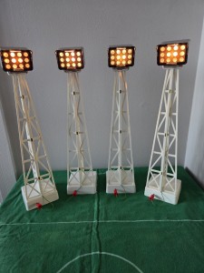 Subbuteo Floodlights Early 1970s Vintage Excellent Condition  for sale on Ebay