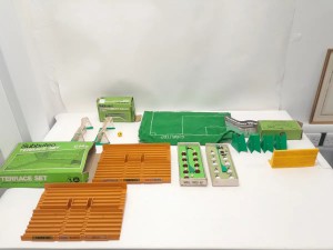 Vintage Subbuteo Bundle - Terrace, Teams, Pitch Etc - Spares - Retro Games for sale on Ebay