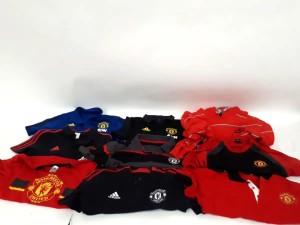 Bundle Of Mixed Manchester United Football Polo Shirts Training Size S-L Resale for sale on Ebay