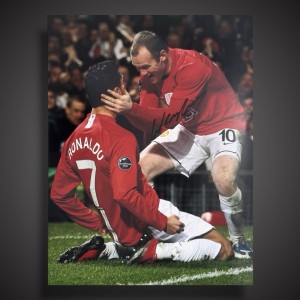 Wayne Rooney Hand Signed  Manchester United 16x12 Photo With COA BID for sale on Ebay