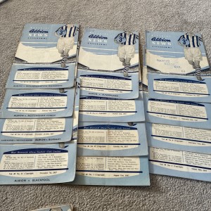 15 x West Brom homes 1957/58 for sale on Ebay