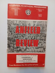 LIVERPOOL v WREXHAM FA Cup 4th round 24 January 1970 for sale on Ebay