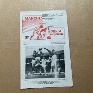 Season 1964/65. Manchester United Reserve V Blackpool. for sale on Ebay
