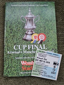 Arsenal V Man Utd Fa Cup Final Programme 12 May 1979 with Match Ticket for sale on Ebay