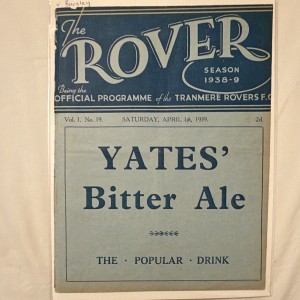 Tranmere Rovers v Burnley Programme 1 Apr 1939 for sale on Ebay