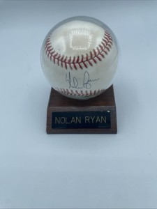 Nolan Ryan Signed Baseball Autograph HOF Rangers, Astros for sale on Ebay