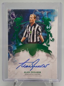 2025-26 Topps Royalty Alan Shearer Auto /5 Newcastle United Green Foil Legend for sale on Ebay