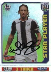 Jonathan Greening - WBA - Signed Sticker - COA (79968) for sale on Ebay