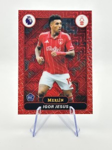 Igor Jesus /5 RED 2025-26 Topps Merlin Premier League ROOKIE BOOKEND Forest for sale on Ebay