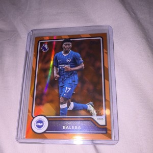 Topps PL 2026/27 Carlos Baleba Brighton #82 Orange Parallel 01/25 for sale on Ebay
