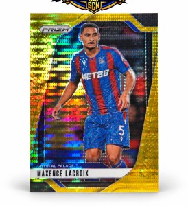 Panini Prizm Premier League 2024-25 Maxence Lacroix Crystal Palace Chelsea 09/10 for sale on Ebay