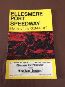 1972 ELLESMERE PORT v WEST HAM 4th APRIL    ( 2nd EVER MEETING ) for sale on Ebay