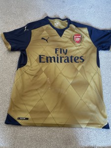 Arsenal Away Shirt 2015/16 Size Large for sale on Ebay