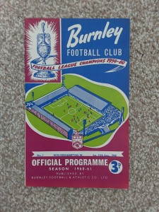 1960 Charity Shield - Burnley v Wolverhampton Wanderers Wolves Programme for sale on Ebay