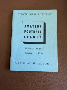 Nelson , Colne & District Amateur League Handbook 1962/63 (12/36) for sale on Ebay