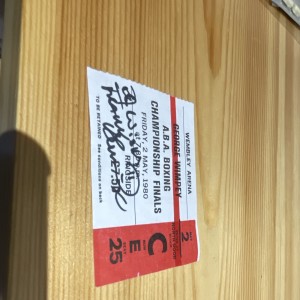 Wembley Arena A.B.A. Boxing Championship Finals Ticket Stub 18 May 1980 1979-80 for sale on Ebay