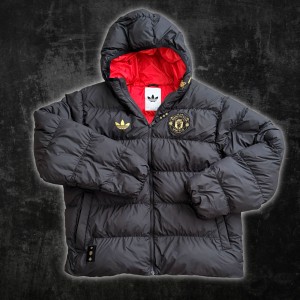 adidas Originals Manchester United Player Issue Down Coat - Large for sale on Ebay