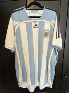 Original Adidas Argentina 2006 Home Shirt Mens XL for sale on Ebay