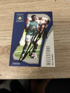 Bali Mumba Plymouth Argyle panini EFL Eternity card signed Huddersfield for sale on Ebay