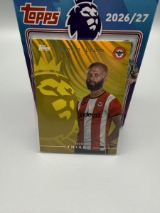 Topps Premier League Flagship 2026/27 Gold Lion Igor Thiago Brentford for sale on Ebay