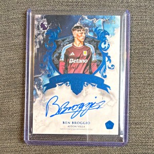 Topps 2026 Royalty Premier League Aston Villa Ben Broggio Auto RA-BB 12/25 for sale on Ebay
